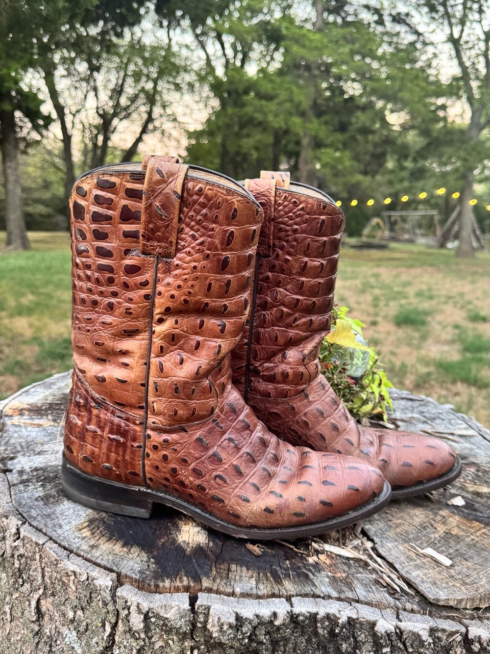 Men’s Vintage Rancho Cowboy Boots Sz 10